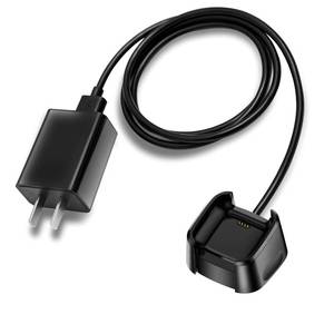 lot 58271 image: YCWZZH Fast Wall Charger for Fitbit Versa 2, USB Charging Cable Cord, Not for Versa 2 Lite, Black, 5V, 100-240V, 50-60Hz, Travel, Fast Charging - Retail $10