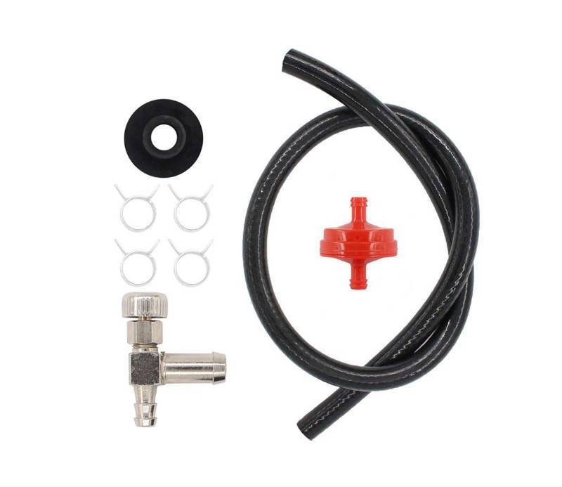 lot 26766 image: MOTOKU Tank Fuel Hose Filter Gas Shut-Off Valve Grommet Bushing for 3000 5000 6250 Watts for Craftsman for Coleman Powermate Maxa Generac for Honda GX240 Generator Snapper Snowblower Snow Thrower
