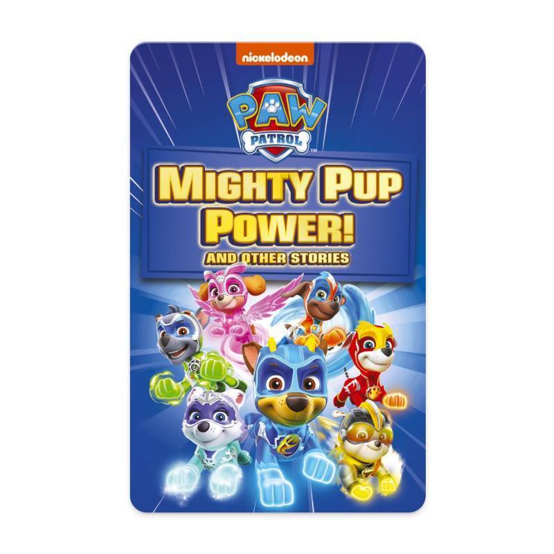 lot 33017 image: YOTO PAW Patrol Mighty Pup Power & Other Stories Kids Audio Card for Use with Player & Mini All-in-1 Audio Device, Screen-Free Listening with Fun Stories for Playtime, Bedtime & Travel, Ages 3 - Retail $21