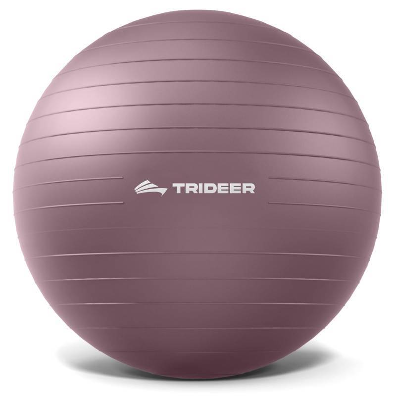 lot 59315 image: Trideer Exercise Ball Yoga Ball  Office Seating & Balance Ball Chair, Stability Ball for Pilates, Physical Therapy,Core Training & Balance Improvement & Stretching - Retail $25