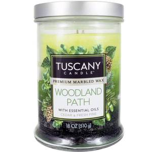 lot 2422 image: Woodland Path Long-Lasting Scented Jar Candle (18 oz)&nbsp