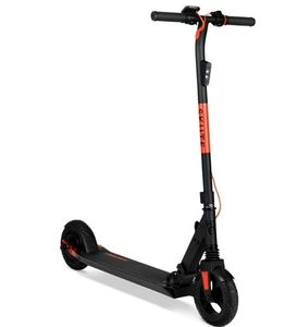 lot 2454 image: Hyper Toy Company 37V Skute Folding Electric Scooter, 350W Motor, Adult Ages 13, BlackRed - Retail $300