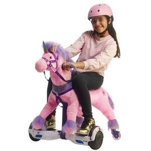 lot 2474 image: Power Pony Powered Rideable Pony Ride-On - Princess - Retail $500