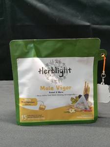 lot 3515 image: Male Vigor Sweet and Warm 15 Tea Bags  - Retail $0