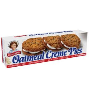 lot 3624 image: Little Debbie Oatmeal Creme Pies 12 Sandwich Cookies&nbsp