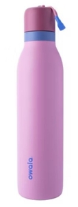 lot 3634 image: Owala Stainless Steel Water Bottle with Straw 24 Oz  - Retail $25