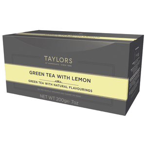 lot 3665 image: Taylors of Harrogate Green Tea with Lemon  100 Count (Pack of 1) - Retail $37