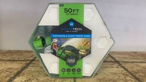 lot 110 image: HydroTech 50ft Expandable Burst Proof Garden Hose