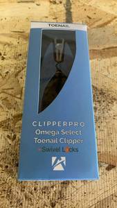 CLIPPERPRO Omega Select Toenail Clipper with Swivel Locks