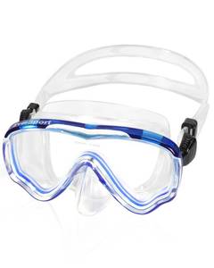 lot 45931 image: EverSport Swim Goggles Adult with Nose Cover for Women Men No Leak, Anti-Fog Clear Wide View Diving Mask Open Water Pool Swimming Goggles Silicone Shower Goggles Youth Snorkel Junior Nose Goggles - Retail $15