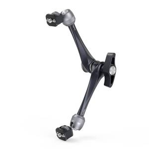 lot 45938 image: SMALLRIG Rosette Magic Arm 11 Inch with Ball Head, 14-20 Screws, and Anti-Twist Pins, for CamerasiPadsMonitorsLED LightsSmartphonesAction Cameras, Max Load Capacity 3kg - Retail $36