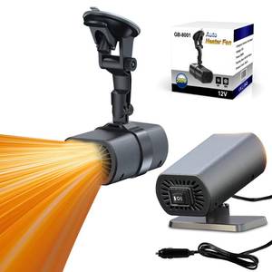 lot 45957 image: New Portable Car Heaters for Vehicle for Winter, 12v Car Heater That Plugs Into Cigarette Lighter, 200w Cigarette Lighter Heater for Car Defroster and Defogger - Retail $21
