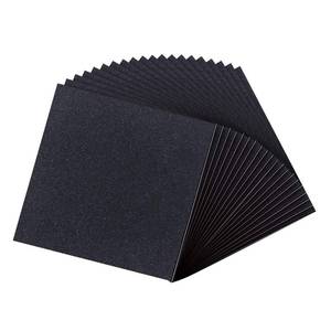 lot 58321 image: MAGZO 20Pcs Adhesive Foam Padding 116 in Thick X 4 in X 4 in,Closed Cell Foam Sheets Neoprene Rubber Self Stick Pads Anti Vibration Pads,Black (4in x 4in x 116in, 20Pcs) - Retail $9