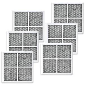 lot 58326 image: LT120F Refrigerator Air Filter Replacement, Compatible with LG LT120F Refrigerators and Kenmore Elite 46-99184699189918 Models ADQ73214404, ADQ73214402, ADQ73214403, ADQ73334008-6 Pack - Retail $10
