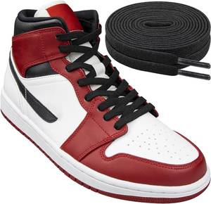 lot 63966 image: Endoto Elastic Shoe Laces for Air Jordan 1-8 Flat Stretchy Bungee Replacement Shoelaces