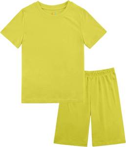 lot 65262 image: Boys Summer Outfits,Cotton Ultra-Soft T Shirt and Short Sets for Toddler Little Girl,2 Piece Kids Clothes Sets 18M-8Y