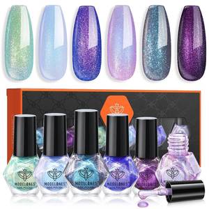 lot 65315 image: modelones Nail Polish Top Coat Base Coat 3-in-One, 15 Ml Clear Nail Strengthener Quick Dry Long Lasting Shine Chip Fade Resistant Nails Protect Care Gifts for Women