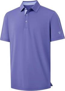 lot 65427 image: M MAELREG Golf Polo Shirts for Men Short Sleeve Dry Fit Solid Moisture Wicking Casual Performance Collared Mens Polo Shirts
