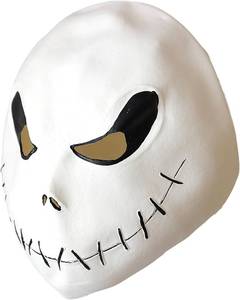 lot 1083 image: Latex Skull Jack Mask Full Head with Stitched Smile