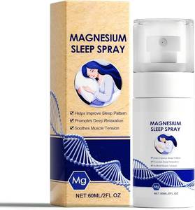 lot 3076 image: Magnesium Oil Spray, Skin & Body Natural Magnesium Oil Extra Strength, 60Ml 100% Pure Organic Magnesium Lactate Oil Spray, Magical Magnesium Skin Spray for Feet, Sleep, Relax