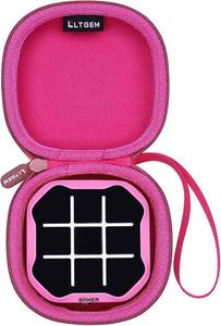 lot 3104 image: LTGEM Case Compatible with GiiKER Tic Tac Toe Bolt Game, Pink(Case Only)