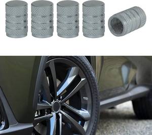 lot 3190 image: 5PCS Tire Valve Stem Caps, Tire Caps, Anodized Aluminum Vehicle Wheel Air Valve Cover Set, Universal Dustproof Car Stem Covers Accessories Suitable for Most Vehicles Bikes Motorcycles