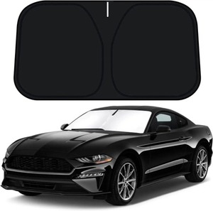 lot 3233 image: D-Lumina Windshield Sun Shade American Flag for 2011-2021 Jee-p Grand Cherokee (NOT for Grand Cherokee L), Front Window Sunshade Sun Visor Sun Shield Block UV Ray Heat, Foldable 2 Layers 210T Material