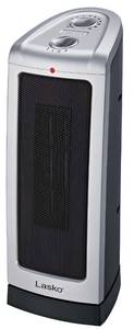 lot 1056 image: Lasko Heating Space Heater, 24 Inch, BlackOscillates  - Retail $43