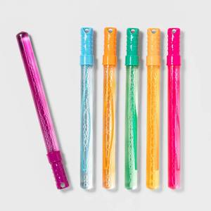 lot 1091 image: 8pk 4oz Bubble Wands - Sun Squad�� Easter Basket Stuffers for Kids - Retail $0
