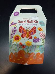 lot 1097 image: Modern Sprout Wildflower Garden Seed Ball Kit - Retail $12