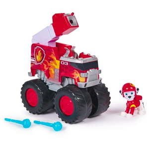lot 1117 image: PAW Patrol Rescue Wheels Marshall��s Firetruck with Action Figure - Retail $35