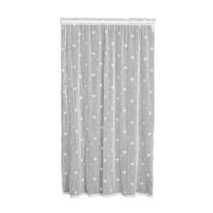 lot 1176 image: Heritage Lace Bee 56x66 White Panel, with rod pocket - Retail $70