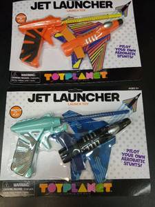 lot 1183 image: (2)TOY Planet Jet LAUNCHER - Retail $16