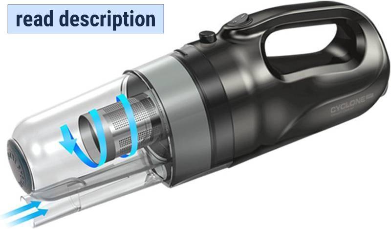 lot 371137 image: NEW Fouring DA862 Pro Cyclone Vacuum Cleaner for Car Handheld Portable 12V 150W