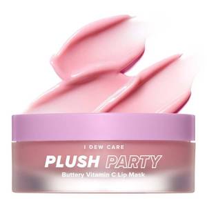 lot 9187245 image: I DEW CARE Overnight Lip Sleeping Mask - Plush Party  Buttery Vitamin C, Lip Glaze, Moisturizing Balm, With Cocoa Butter For Dry Lips, Glass Skin Look, Nourish and Hydrate, Korean Skin, 0.42 Oz