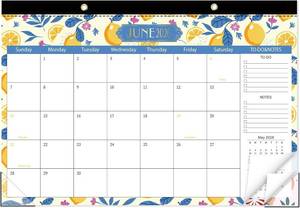 lot 242055 image: GuassLee Desk Calendar 2026-2027, Desk Top Calendar from Jun. 2026 to Dec. 2027, 17 x 11.5 Large School Year Desk Wall Calendar with To-Do List and Notes for Office School Home Teacher Planning