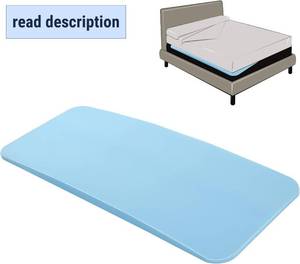 lot 342033 image: MABOZOO High Density Sagging Mattress Support,2 Thick Under Mattress Support Board to Fix Saggy Beds, Foam Mattress Sag Support Pad for Sags Deeper 1-2 and Extends Mattress Life(60  24  2 in)