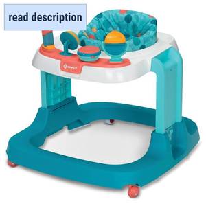 lot 342035 image: Safety 1st Ready, Set, Walk DX Developmental Walker, Spotlight Teal