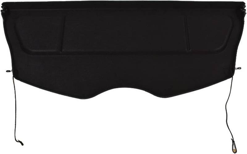 lot 331064 image: marddpair Black Non Retractable Rear Trunk Cargo Cover Replacement for Nissan Leaf 2013-2017