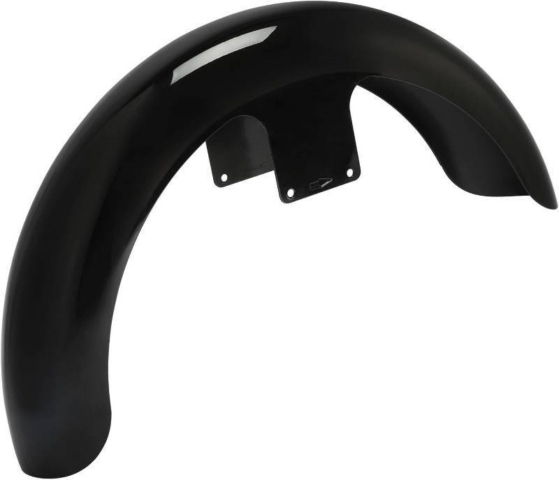 lot 242004 image: TCMT Painted Black 21 Wrap Front Fender Fits For Harley Davidson Touring Electra Glide Tri Glide Tour Glide Street Glide Road KingCustom Baggers 1997-2013