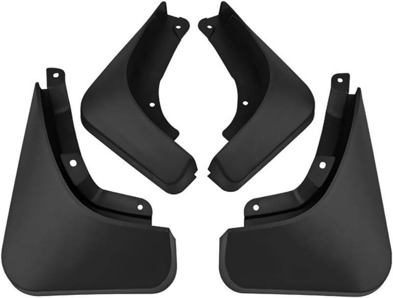 lot 441926 image: 4Pcs Car Mud Flaps for Jeep Cherokee 2019 2020 2021 2022 Front Rear Wheels Splash Guard Mudguards Fender Waterproof Anti-Scratch Protection Car Accessories