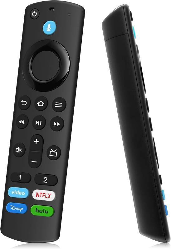 lot 441967 image: Replacement Voice Remote Control Compatible with Fire Smart TV Stick Lite, for FireStick(2nd gen3rd gen4K Max)TVs Cube, for Insignia Fire Smart TV 3rd gen with Voice Controller