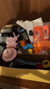 lot 2678 image: KAWS Toy Figure Collection and misc vintage pieces