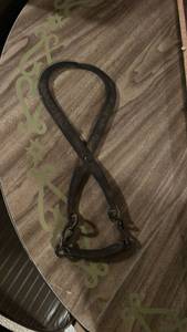 lot 2734 image: Early American Hand Forged Iron Tongs