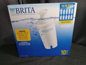 lot 4074 image: Brita Pitcher Replacement Water Filters 8-Pack