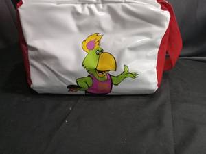lot 4113 image: 1985 Pan American Games Parrot Mascot Gym Bag