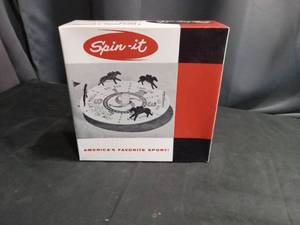 lot 4127 image: Spin-It Horse Racing Board Game with Original Box