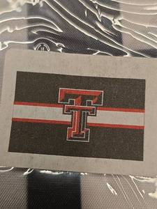 lot 4151 image: Texas Tech Red Raiders 3 ft x 5 ft flag