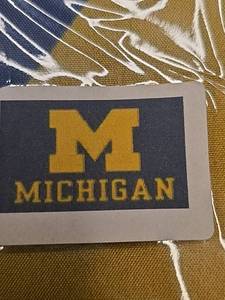 lot 4152 image: University of Michigan Wolverines 3 ft x 5 ft flag