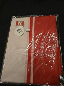 lot 4161 image: Nebraska Cornhuskers Double Sided Team Flag